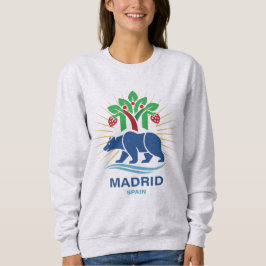 Madrid Spanien Europa Sweatshirt
