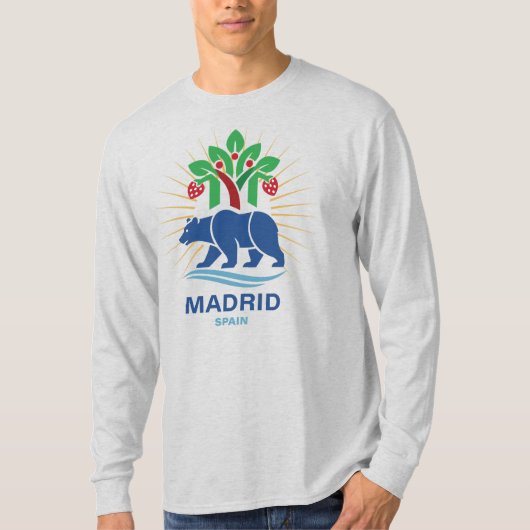 Madrid Spanien Europa T-Shirt (Vorderseite)