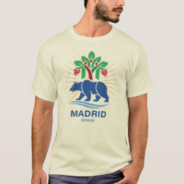 Madrid Spanien Europa T-Shirt
