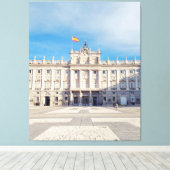 Madrid Spanien Festung Palast Leinwanddruck (Insitu (Holzboden))