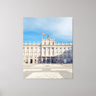 Madrid Spanien Festung Palast Leinwanddruck