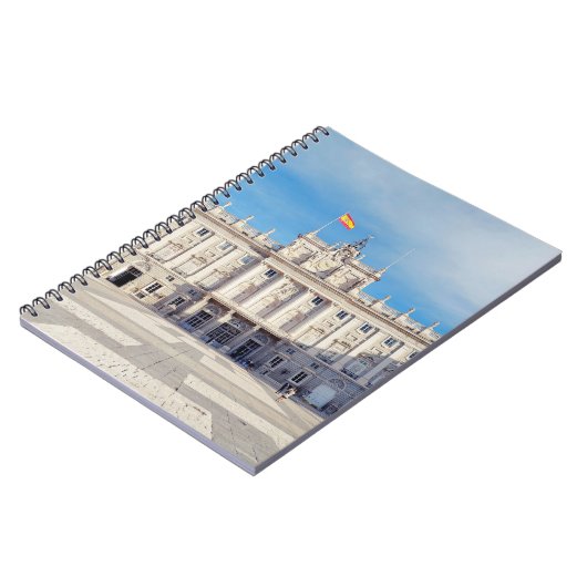 Madrid Spanien Festung Palast Notizblock (Linke Seite)