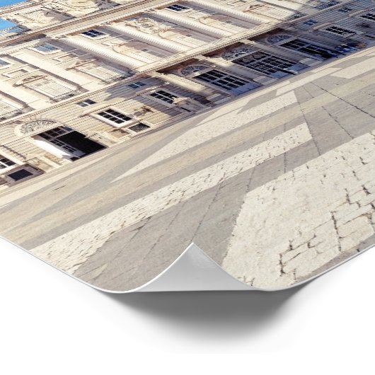 Madrid Spanien Festung Palast Poster (Ecke)