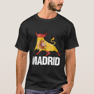 Madrid Spanien Flaggenkonflikt T-Shirt