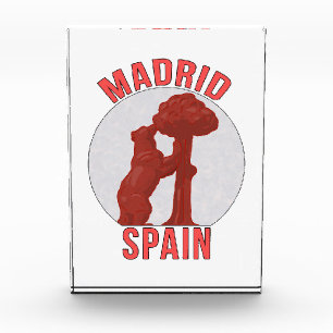 Madrid Spanien Fotoblock