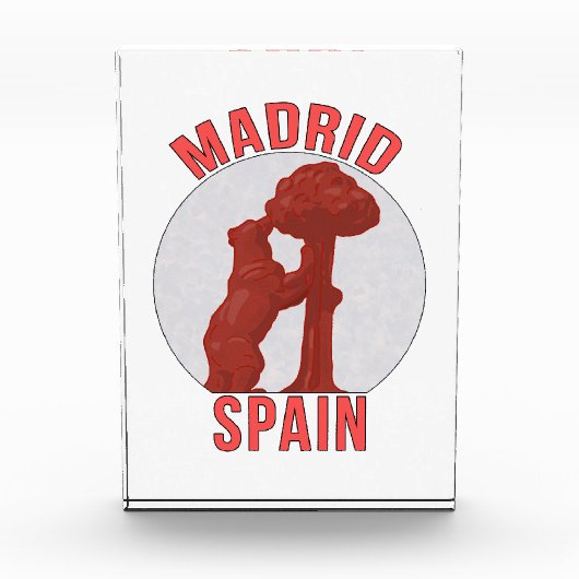 Madrid Spanien Fotoblock (Vorderseite)