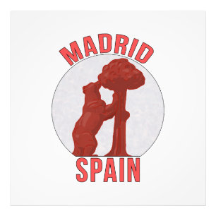 Madrid Spanien Fotodruck