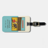 Madrid, Spanien Gepäckanhänger (Vorderseite horizontal)