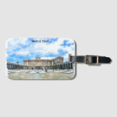 Madrid - Spanien Gepäckanhänger (Vorderseite (Horizontal))