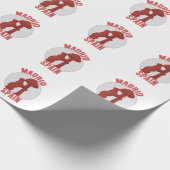 Madrid Spanien Geschenkpapier (Ecke)