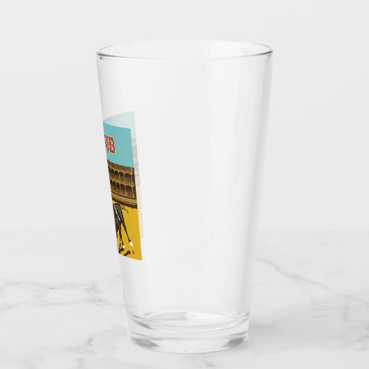 Madrid, Spanien Glas (Links)