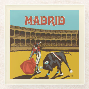 Madrid, Spanien Glasuntersetzer