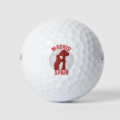 Madrid Spanien Golfball (Vorderseite)