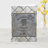 Madrid, Spanien Grußkarte Karte (Gelbe Blume)