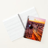 Madrid Spanien Hauptstadt Skyline Notizblock (Innenseite)