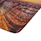 Madrid Spanien Hauptstadt Skyline Schneidebrett (Ecke)