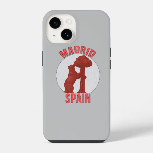Madrid Spanien iPhone Hülle (Rückseite)