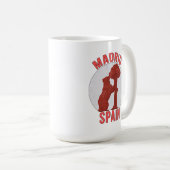 Madrid Spanien Kaffeetasse (VorderseiteRechts)