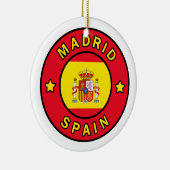 Madrid Spanien Keramik Ornament (Rechts)