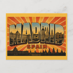 Madrid Spanien Königspalast Postkarte