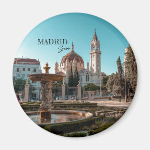 Madrid Spanien Landschaft Souvenir Magnet