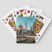 Madrid Spanien Landschaft Souvenir Spielkarten (Rückseite)
