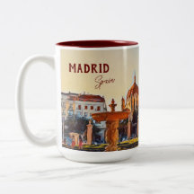 Madrid Spanien Landschaft Souvenir