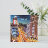 Madrid, Spanien landschaftlich, (Stehend Vorderseite)