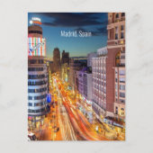Madrid, Spanien landschaftlich, Postkarte (Vorderseite)