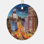 Madrid, Spanien landschaftliches Foto Keramik Ornament (Links)