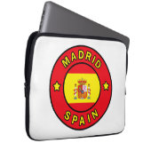 Madrid Spanien Laptopschutzhülle (Vorne Rechts)