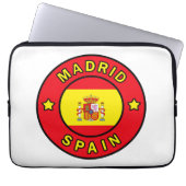 Madrid Spanien Laptopschutzhülle (Vorderseite)