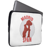 Madrid Spanien Laptopschutzhülle (Vorne Rechts)