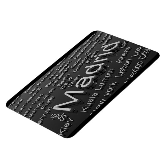 Madrid, Spanien, Magnet (Linke Seite)