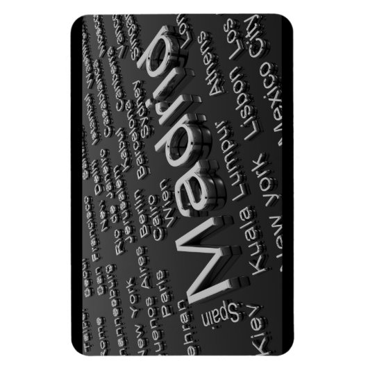 Madrid, Spanien, Magnet (Vertikal)