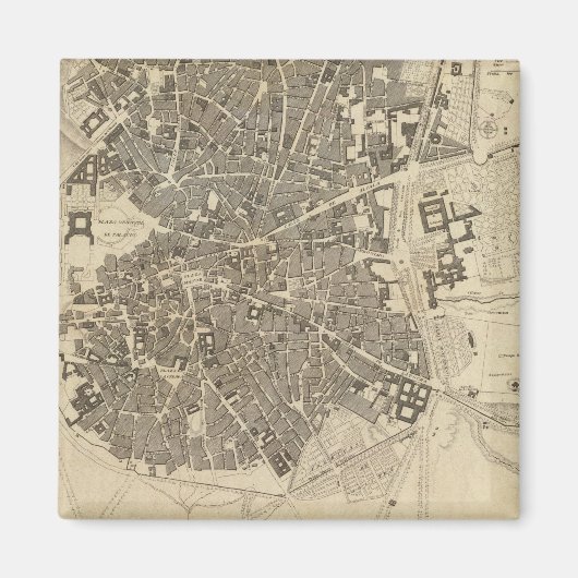 Madrid, Spanien Magnet (Vorne)