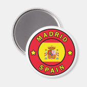 Madrid Spanien Magnet (Vorderseite/Rückseite)