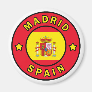 Madrid Spanien Magnet