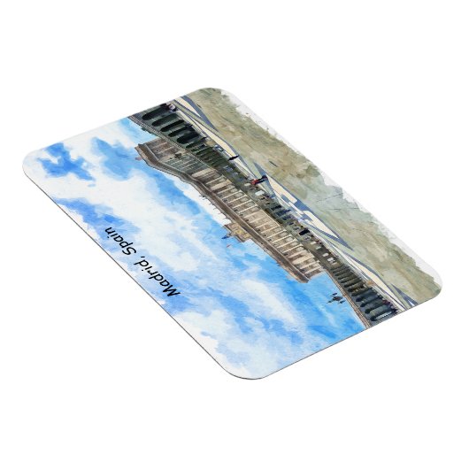 Madrid - Spanien Magnet (Rechte Seite)