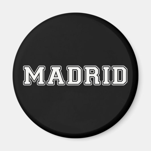 Madrid Spanien Magnet (Vorne)
