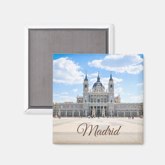 Madrid, Spanien Magnet (Vorderseite/Rückseite)