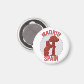 Madrid Spanien Magnet (Vorderseite/Rückseite)