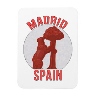 Madrid Spanien Magnet
