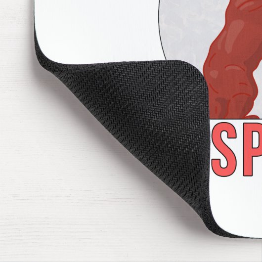 Madrid Spanien Mousepad (Ecke)