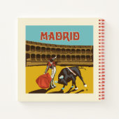 Madrid, Spanien Notizblock (Rückseite)