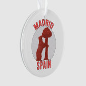 Madrid Spanien Ornament (Vorderseite)