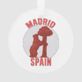 Madrid Spanien Ornament (Rückseite)