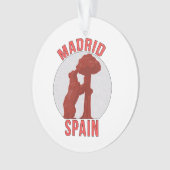 Madrid Spanien Ornament (Vorderseite)