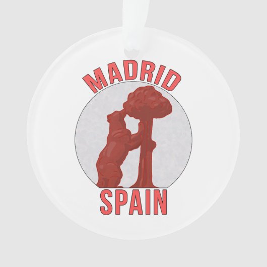 Madrid Spanien Ornament (Vorderseite)