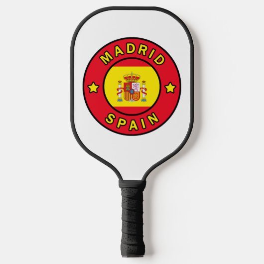 Madrid Spanien Pickleball Schläger (Vorderseite)